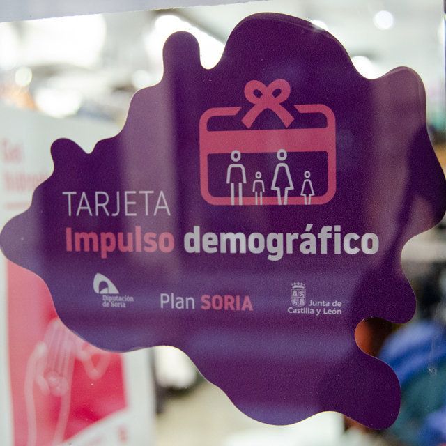 Tarjeta impulso demográfico Soria