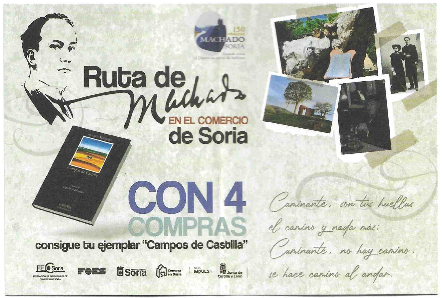 Ruta de Machado de el comercio de Soria